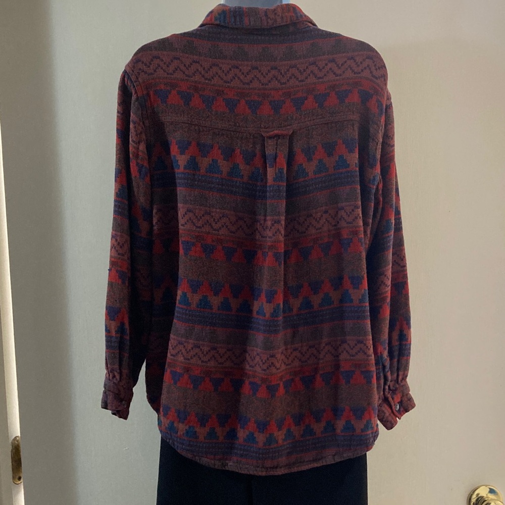 Chico's Design Multicolor Knit Top, size 1 27” long, 21” P2P. Soft and warm. - Picture 5 of 5
